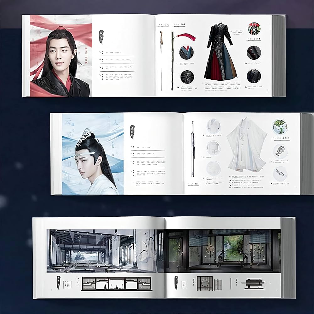 微わけ有 新品 陳情令原画影像念特典 中国版 中国ドラマ 陳情令 公式原画集 陈情令原畫影像紀念特典 中国版 中国ドラマ 陳情令 公式