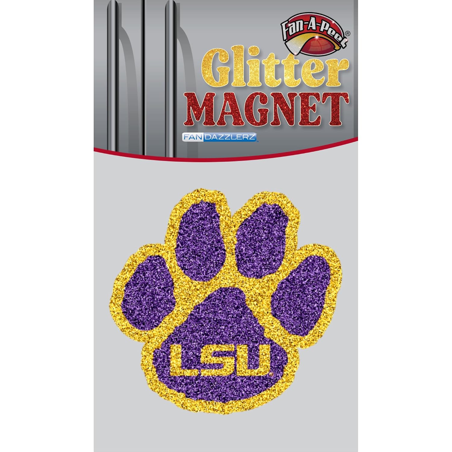 LSU Tigers Temporary Tattoo and Fan Tailgate Bundle