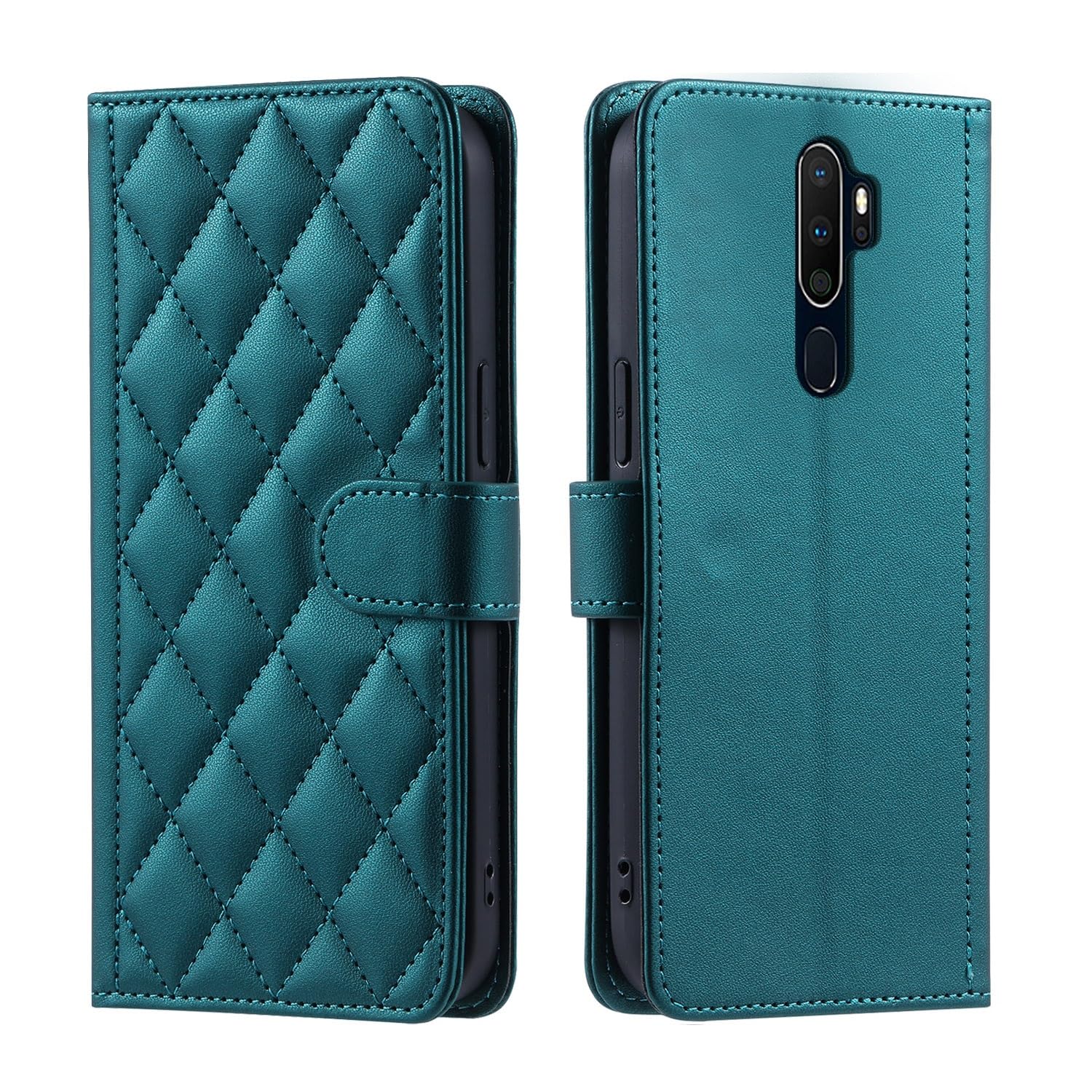 Protection intégrale Oppo A11N étui portefeuille premium en cuir PU souple et soigné - 8