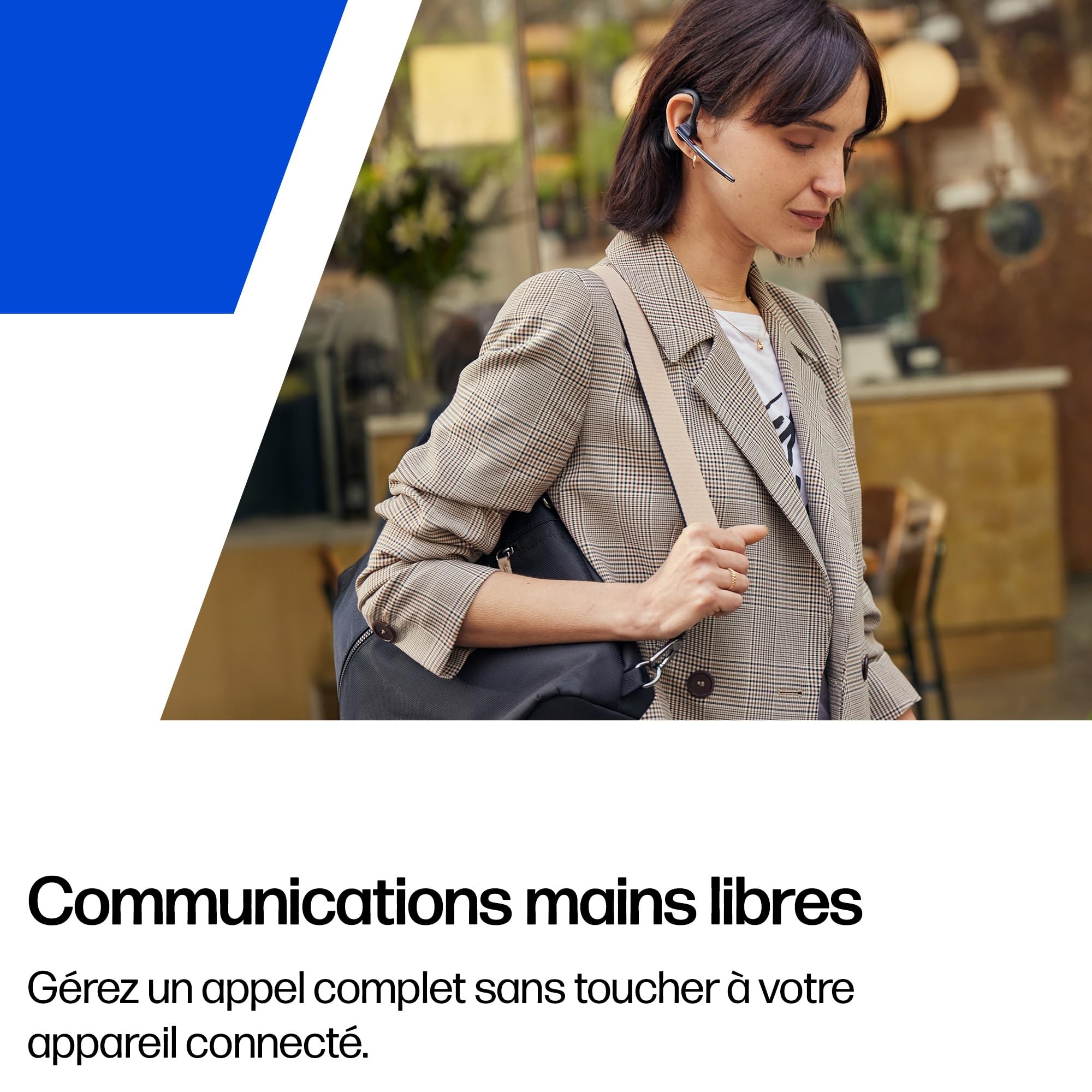 Poly Voyager Legend 30 Casque Customer Special 1 Bluetooth monaural - Connectez-Vous à Votre PC, Mac, Tablette ou téléphone Portable - Annulation du Bruit - Noir