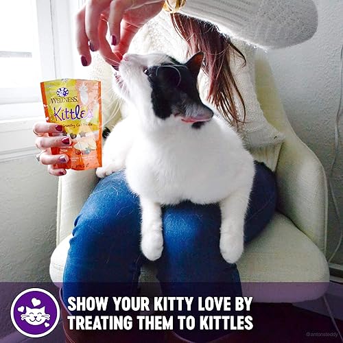 Miniatura 7 de Wellness CORE - Alimento seco para gatos sin granos, receta original, pavo, bolsa de 5 libras, golosinas naturales sin granos para gatos (pollo, 2