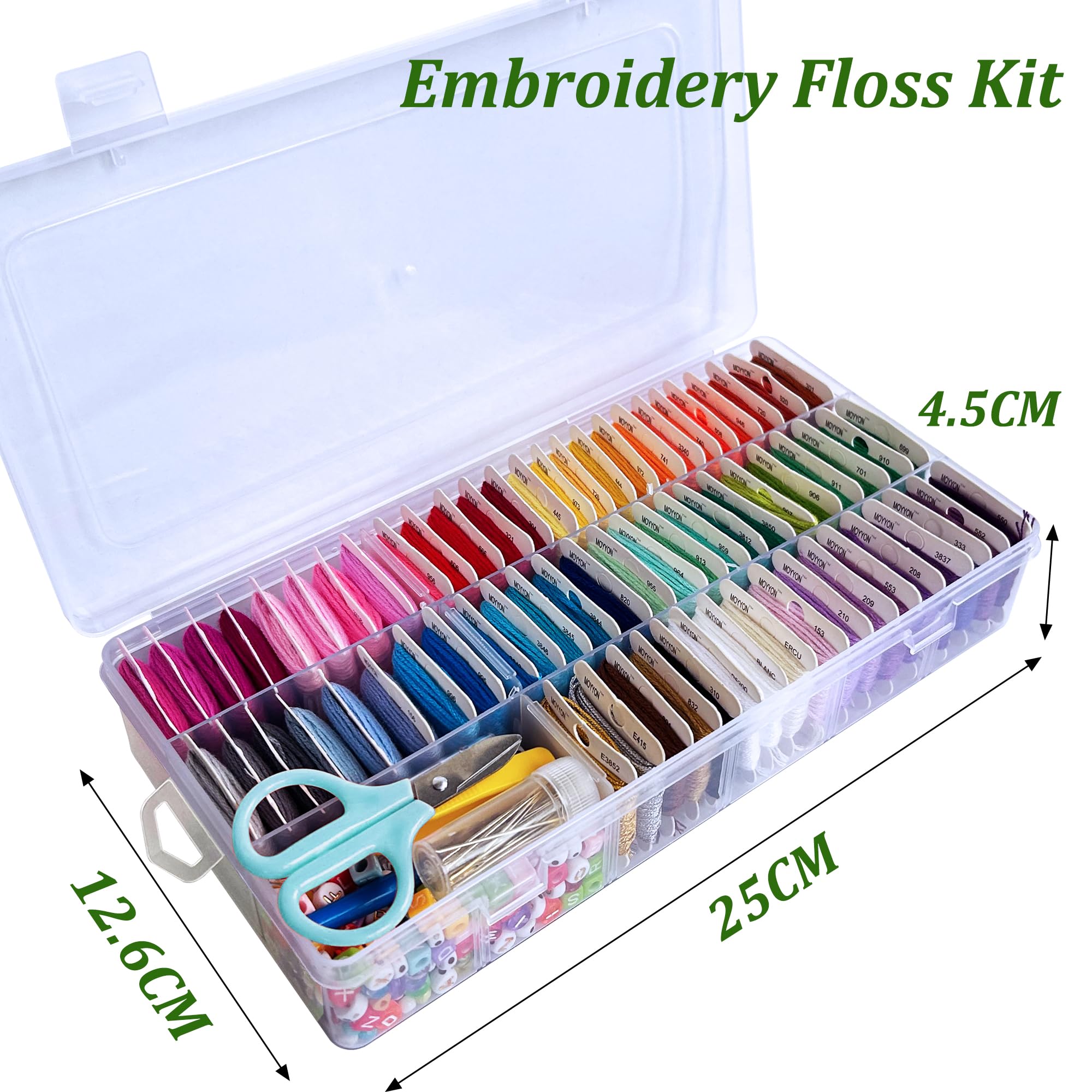 Rainbow Embroidery Floss Kit - Friendship Bracelets & More -3 Rainbow Embroidery Floss Kit - Friendship Bracelets & More -3