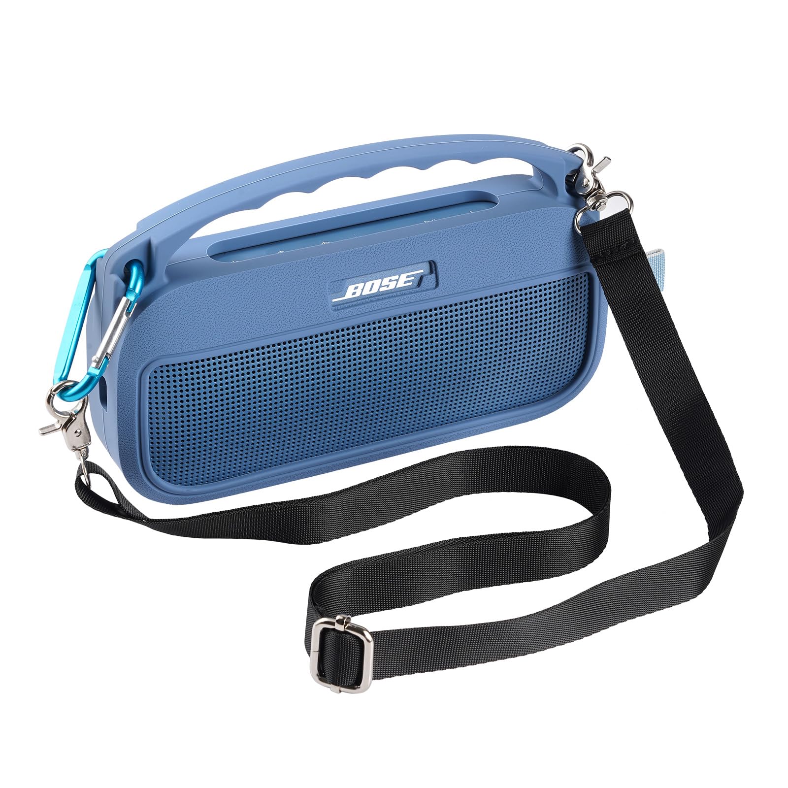 Bose スピーカー 青いレザーカバー付き Bose SoundLink Max Portable Speaker Blue Dusk | ヤマダウェブコム