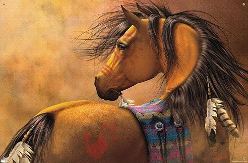 Miniatura 4 de Trends International Laurie Prindle - Kiowa Gold Wall Poster with Pushpins