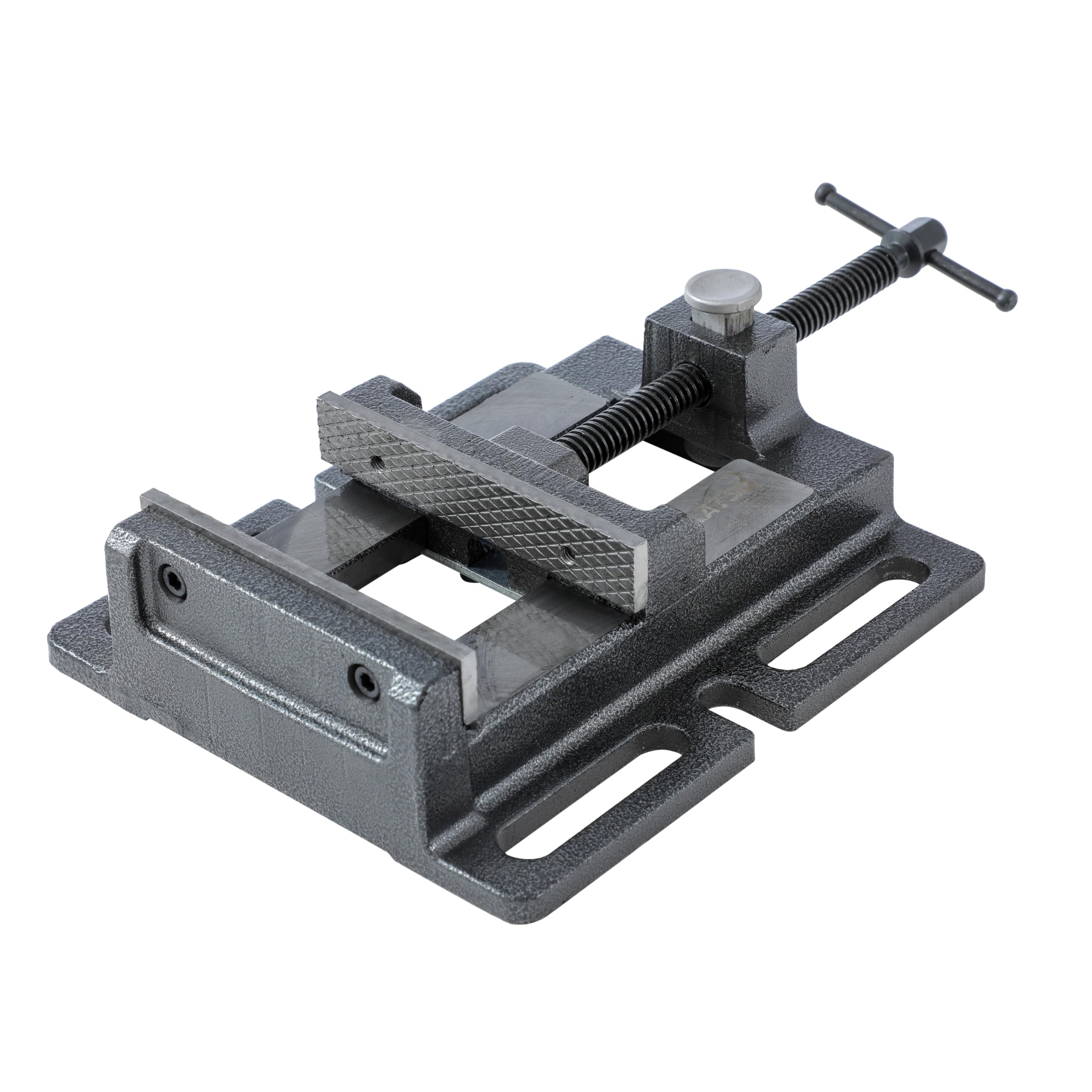 KATSU Tools Quick Release Drill Press Vice 5" 125mm, Cast Steel Bench Vice