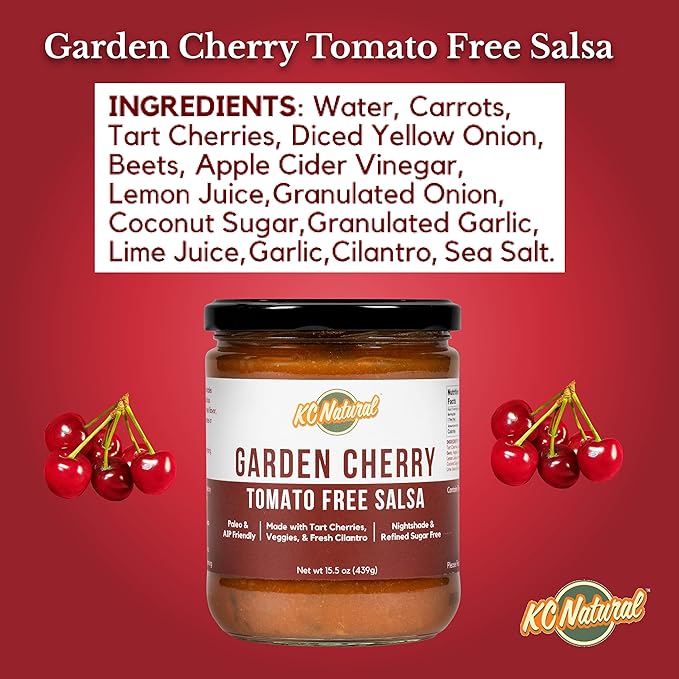 Salsa Garden Cherry Sin Tomate - Pack de 3 miniatura 3