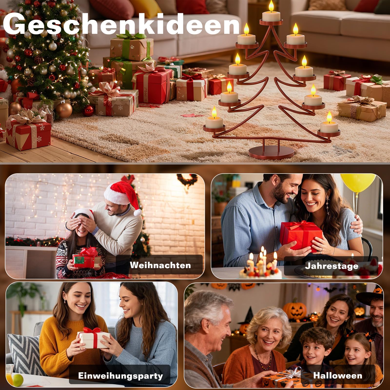 Led Teelichter 12 Stück Wiederaufladbar mit Timerfunktion Fernbedienung Flackernde Flamme Ladestation Deko