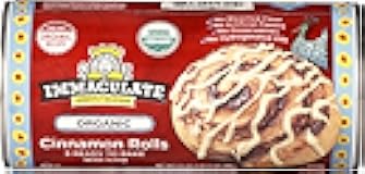 Immaculate Baking Organic Cinnamon Rolls with Icing, 5 Rolls, 17.5 oz.