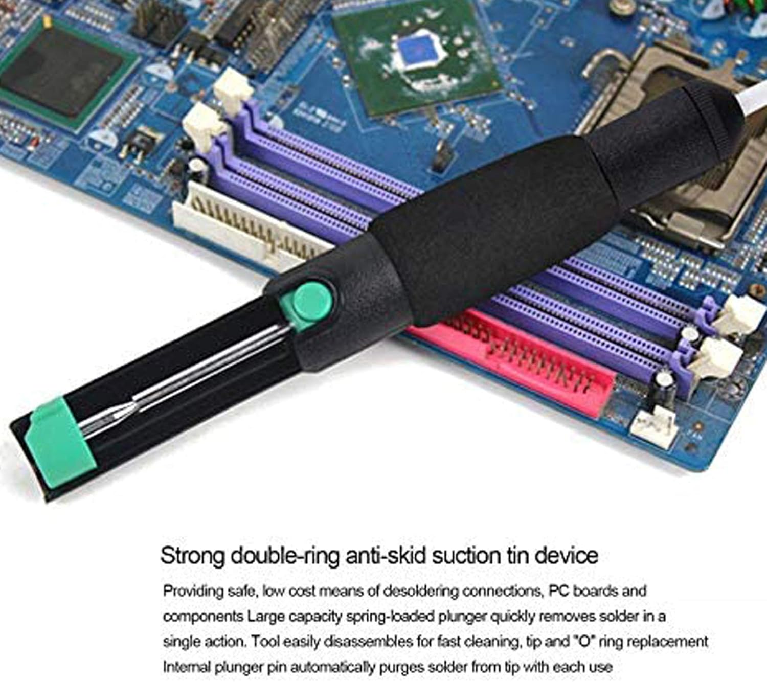 Snowtain Solder Sucker Desoldering Pump Kit,Desoldering Pump Solder