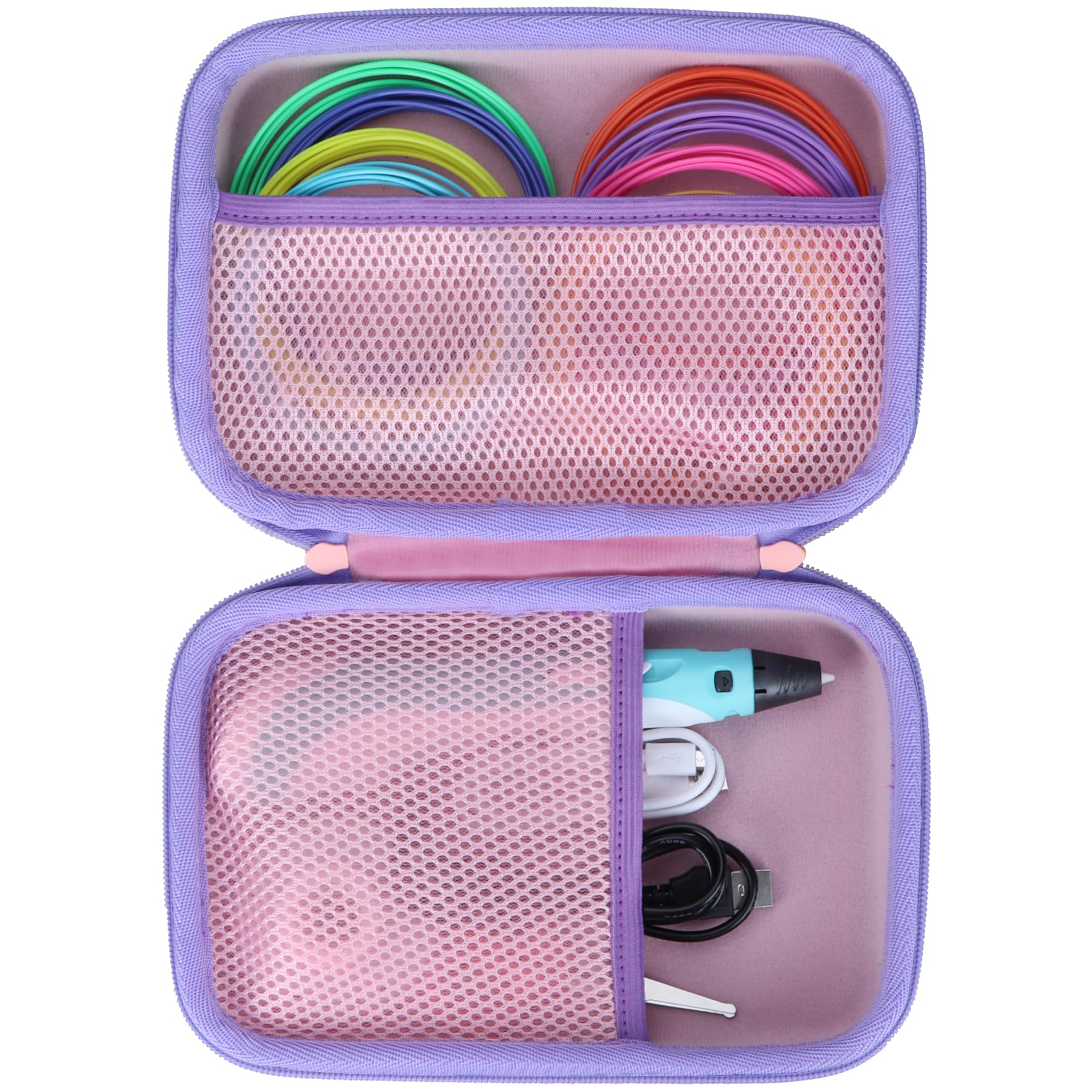 Peyyargo Hard Protective Case Compatible with SCRIB3D P1 3D Printing Pen / MYNT3D 3D Pen / 3Doodler Start 3D Printing Pen/FreeSculpt 3D Printing Pen - Image 2
