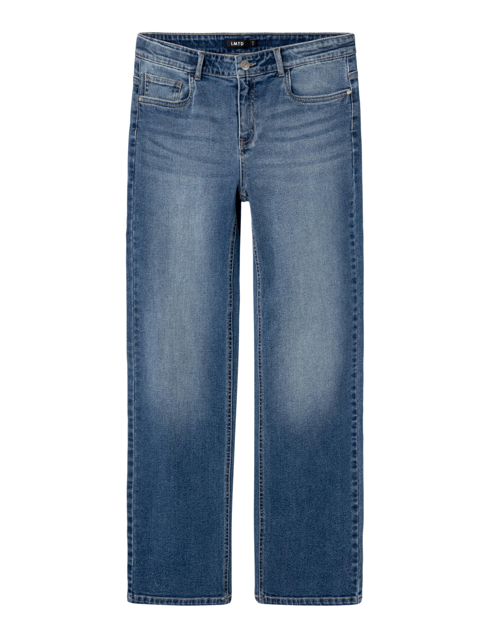 NAME IT Mädchen Gerade Jeans Nlftariannes DNM Lw Straight Pant Noos