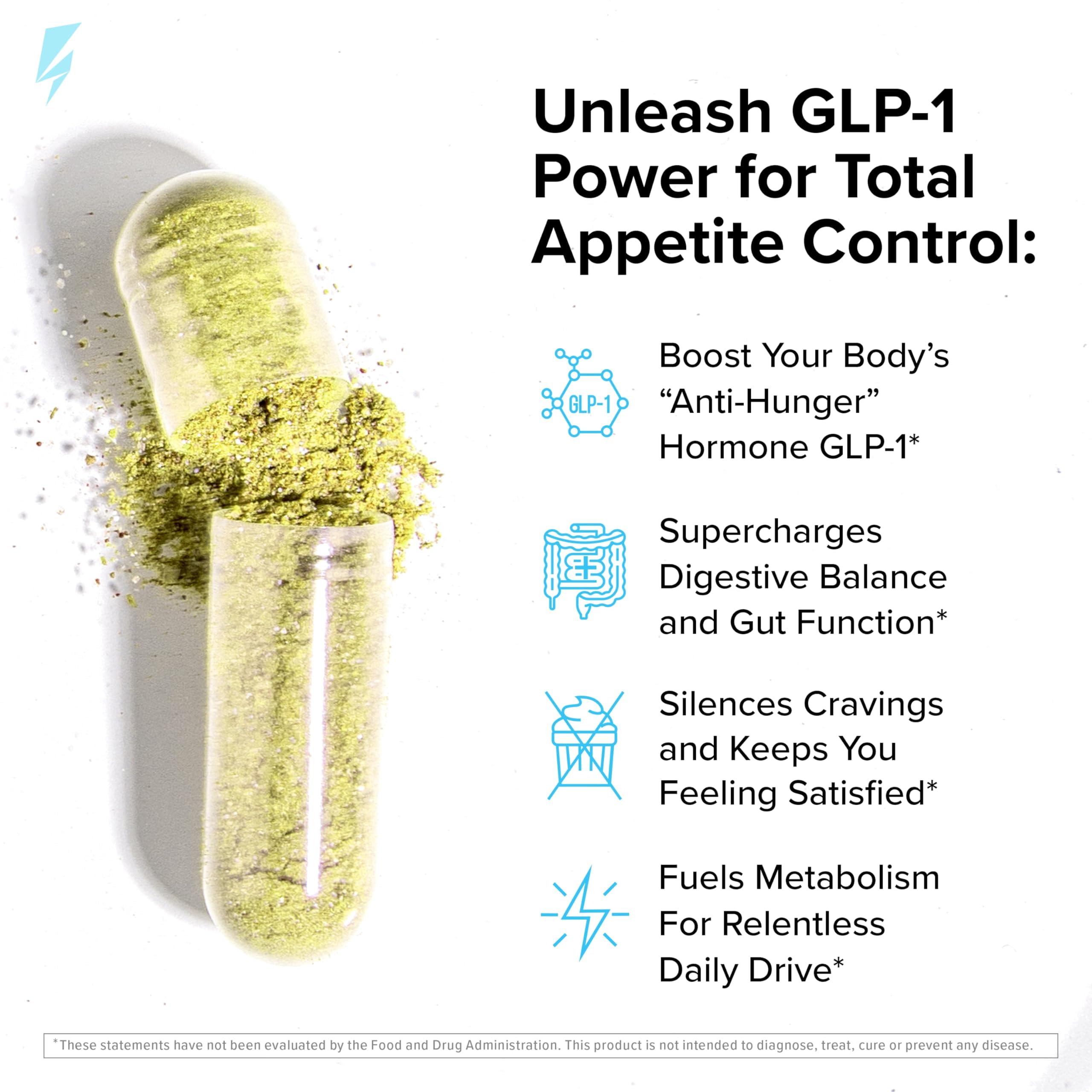InnoSupps Trim Biome GLP-1 Supplement Weight Loss - Probiotic, Prebiotic, Postbiotic for Gut Health, Appetite & Metabolism Support with Akkermansia, Berberine - 60 Capsules, 30 Servings — Amazon image 4
