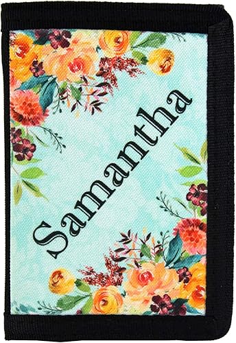 Miniatura 4 de Conde DyeTrans - Cartera triple plegable de nailon en blanco para sublimación, 6.65 x 3.5 x 2.75 pulgadas, Cartera triple