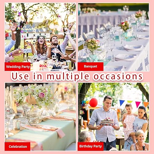 Miniatura 7 de CHENGU 150 cintas elásticas de elastano para silla, lazos elásticos para silla, lazos con hebilla deslizante para bodas, fiestas, recepciones,