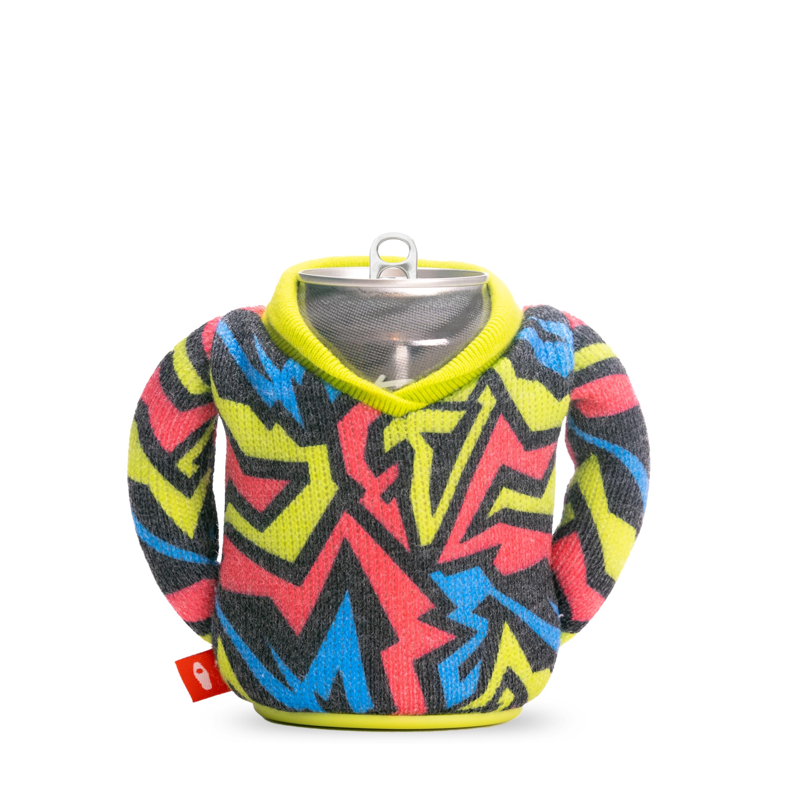 Puffin The Sweater - Beverage Jacket, Insulated Can Cooler (Hairspray)