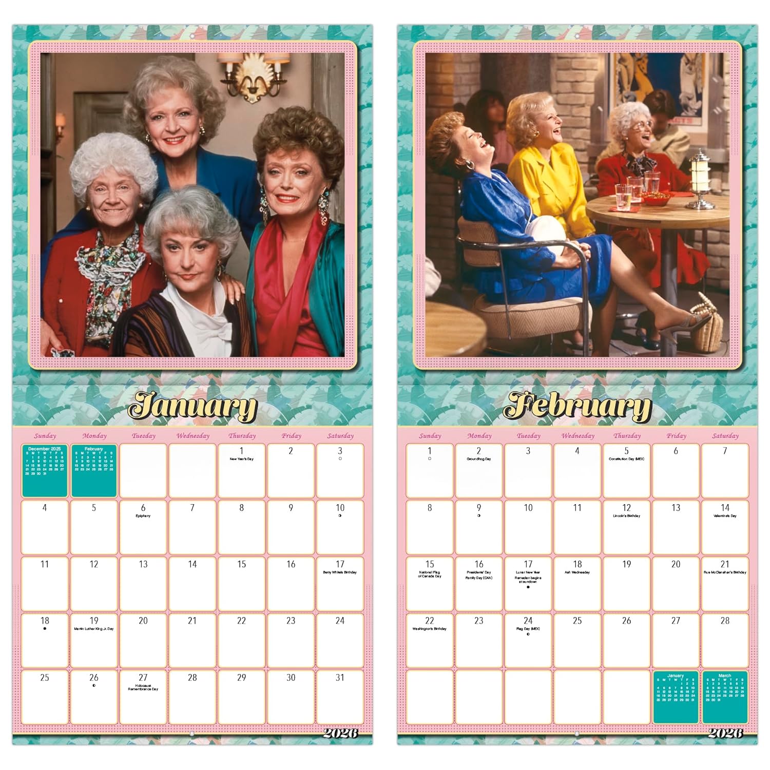 2026 Golden Girls Wall Calendar - Image 6