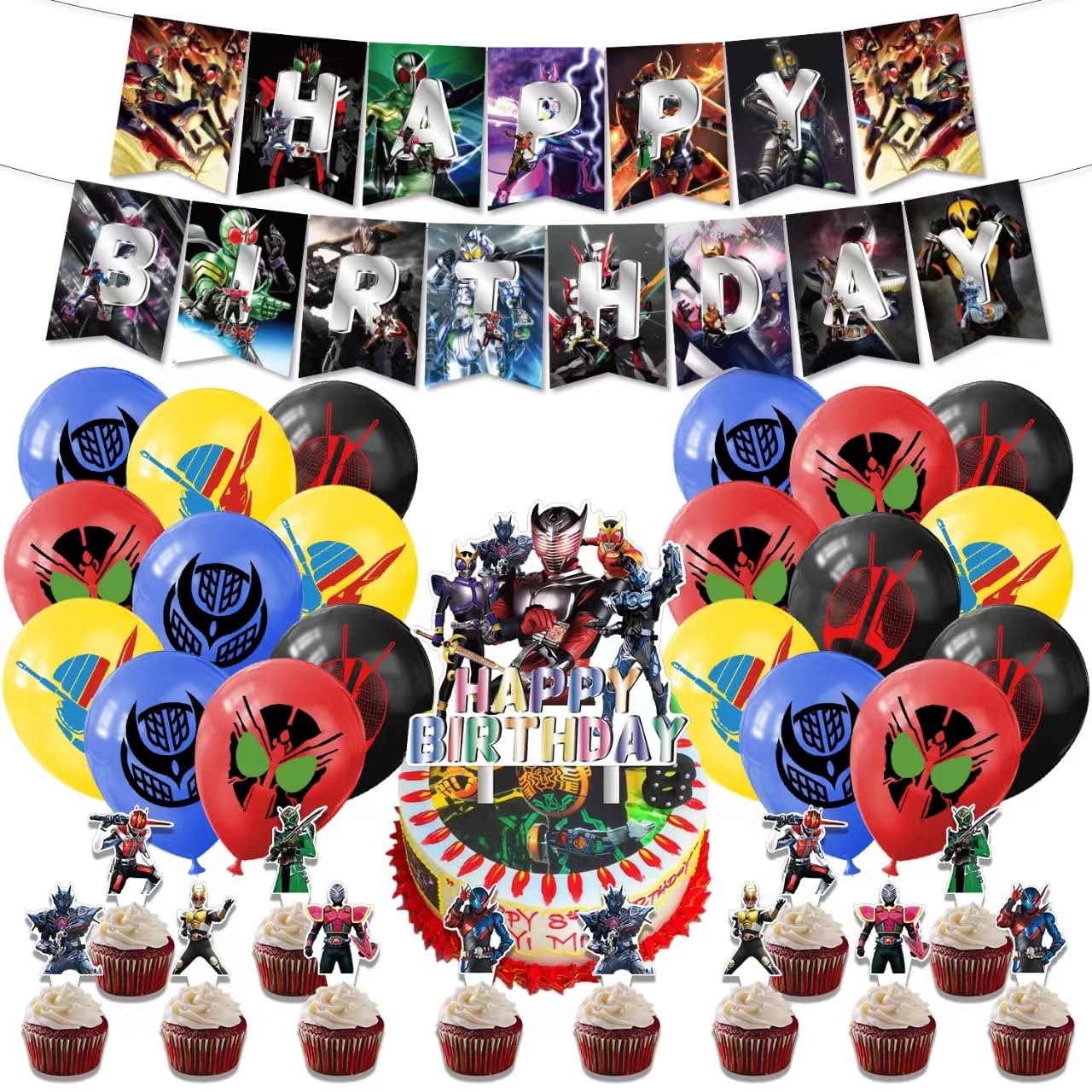 一瞬で華やぐ!夢のバースデーデコセット