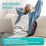 Snailax Shiatsu Foot Massager with Heat- Washable Cover Kneading Foot & Back Massager, Flexible Massage Nodes for All Size Feet, Foot Warmer, Electric Foot Massage Machine, Gifts for Women/Men/Mom/Dad