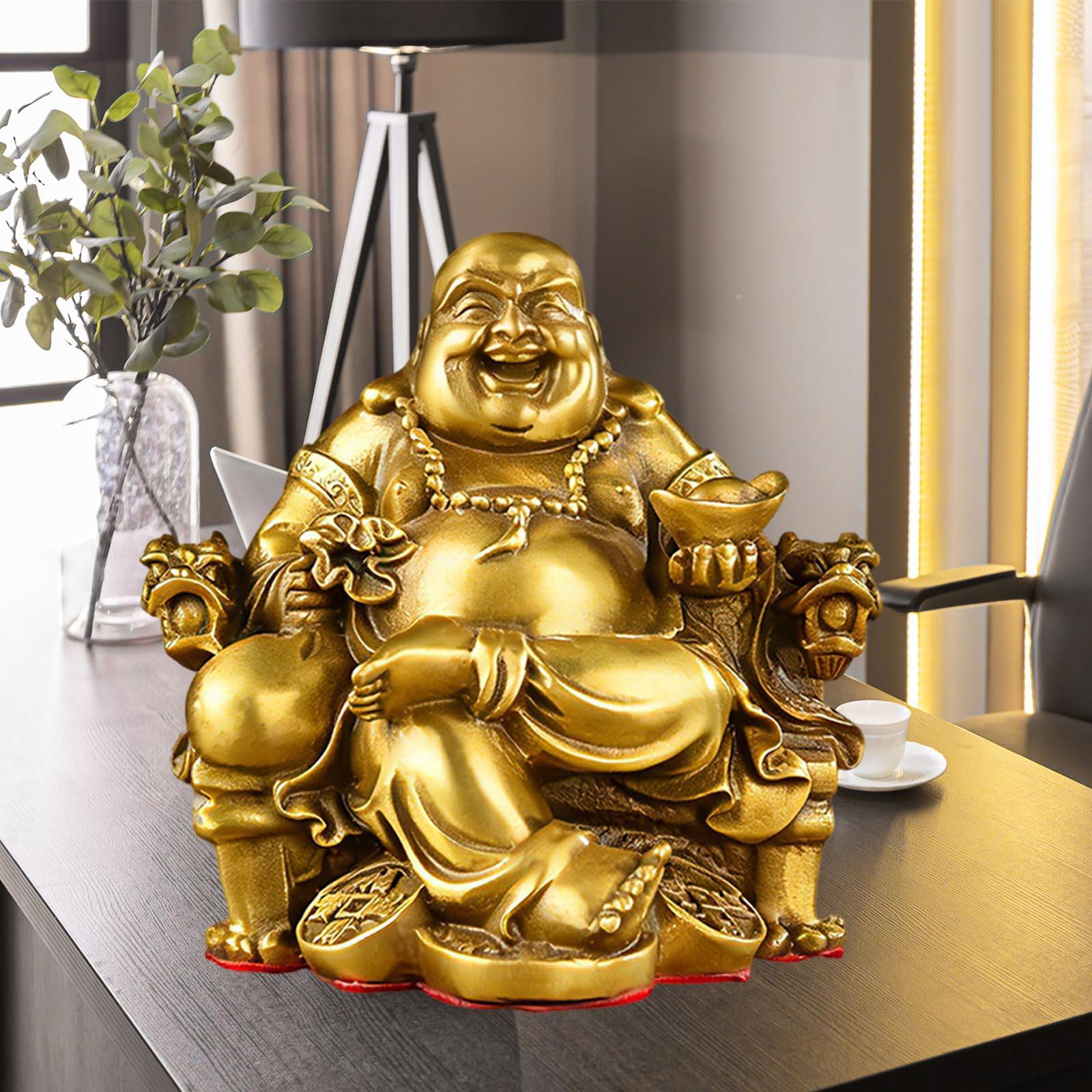 Amazon.com: Brass Statu BRABUD Feng Shui Handmade Maitreya