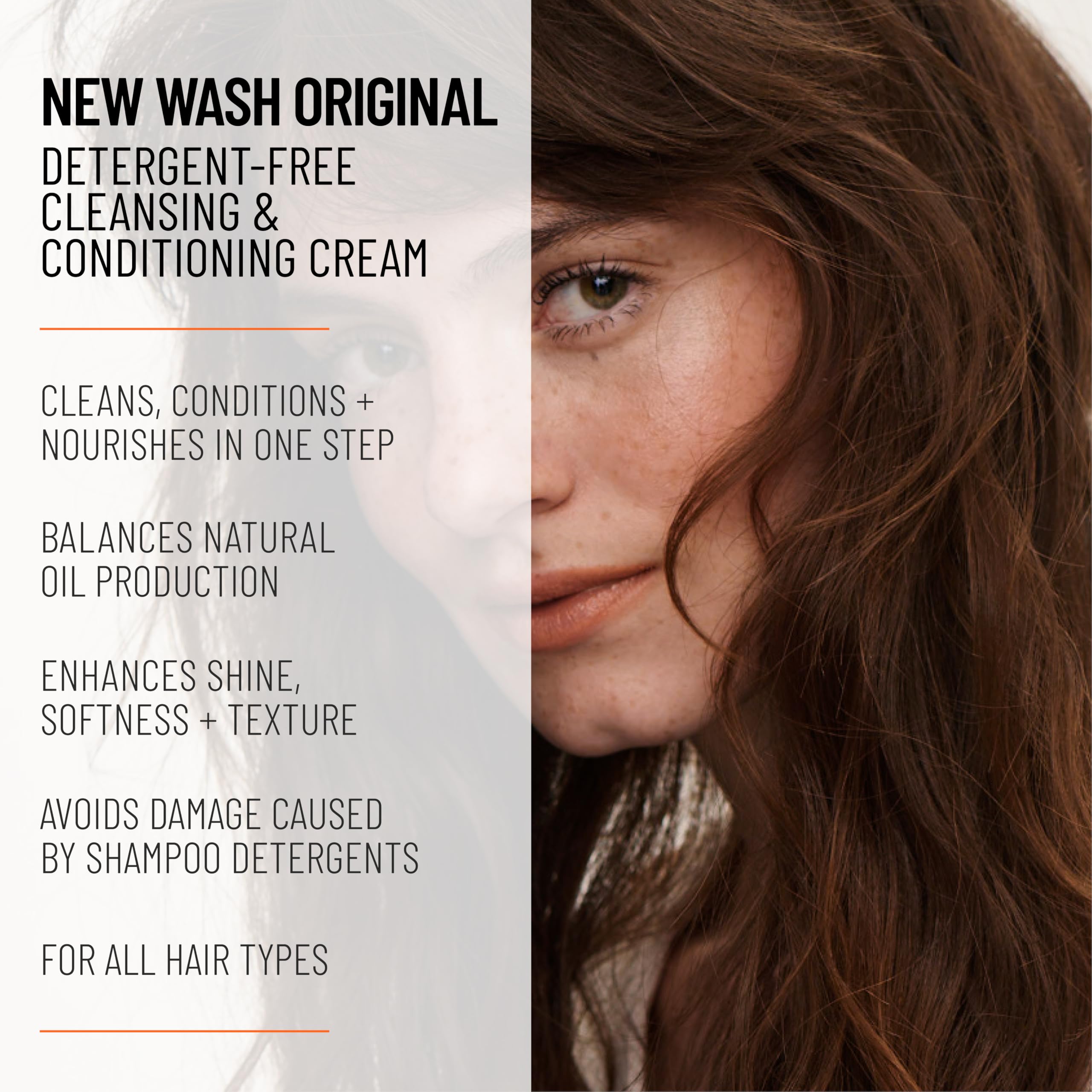 Hairstory New Wash Original Detergent-Free Cleansing & Conditioning Cream