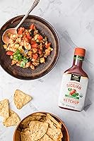 Vista 6 de Traina Home Grown Gourmet Siciliano Organic Tomate and Herb Ketchup - Certificado orgánico, sin jarabe de maíz, sin OMG, botella de 16 onzas