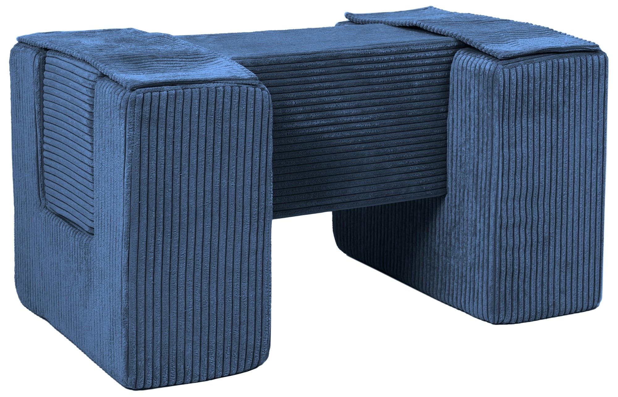 Velinda Footbridge-V, 3 blocks, soft play, indoor, outdoor, play, rehabilitation (colour: navy (corduroy))