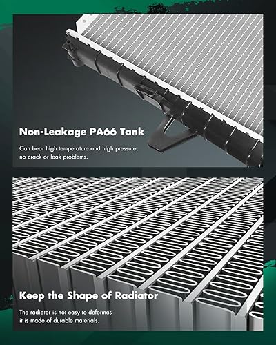 Vista 149 de SCITOO Reemplazo completo del radiador de aluminio para 1993-1998 para Toyota para T100 2.7L 3.0L 3.4L 2090 Radiador