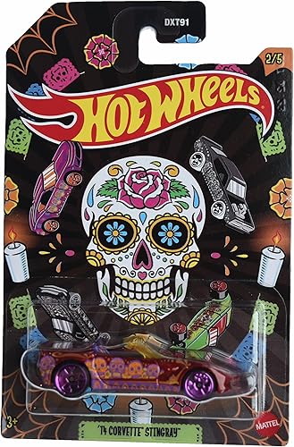 Hot Wheels Coche Corvette Stingray a escala 164, Halloween 2023
