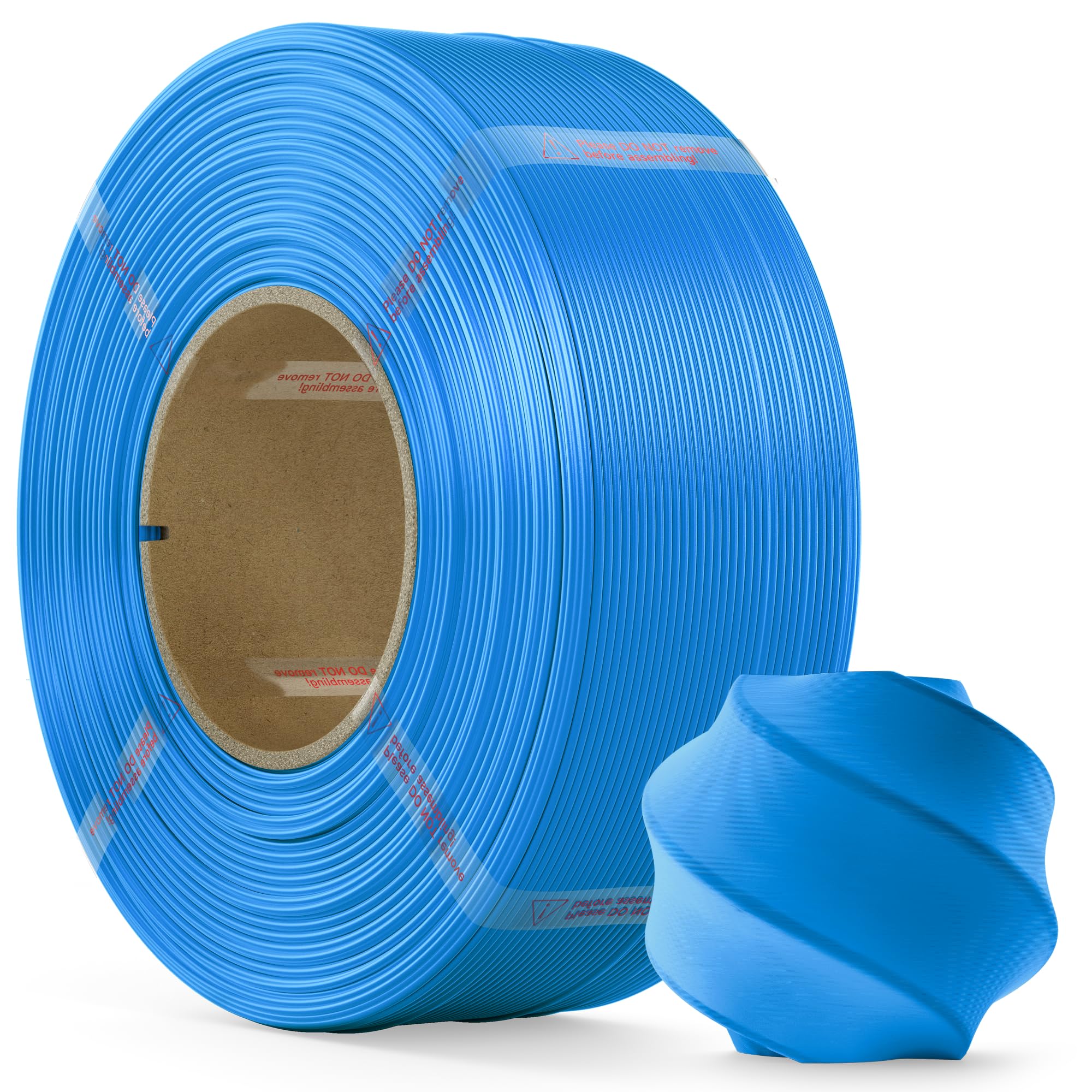 MarsWork PLA Filament 1.75mm PLA 3D Printer Filament(Refill),1kg Refill for Reusable Spools(2.2lbs),Premium Quality 3D Printing Filament for Bambu lab