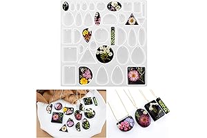 Resin Jewelry Molds: Creative Pendant Creations at Your Fingertips