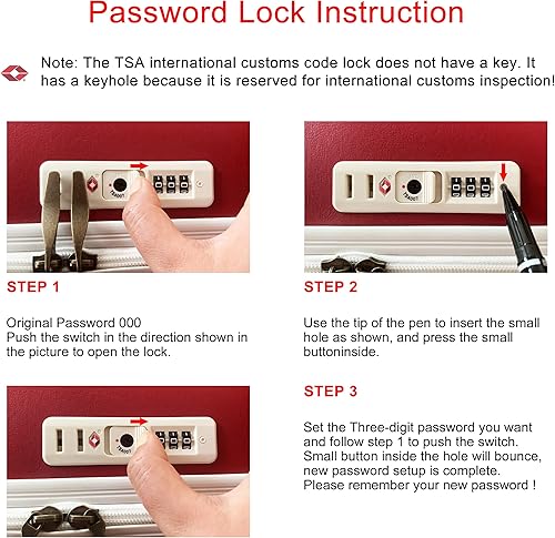 Miniatura 9 de NZBZ - Conjuntos de equipaje vintage para mujer, maleta retro de cuero PU, equipaje vintage de baúl, set de maleta vintage, Azul