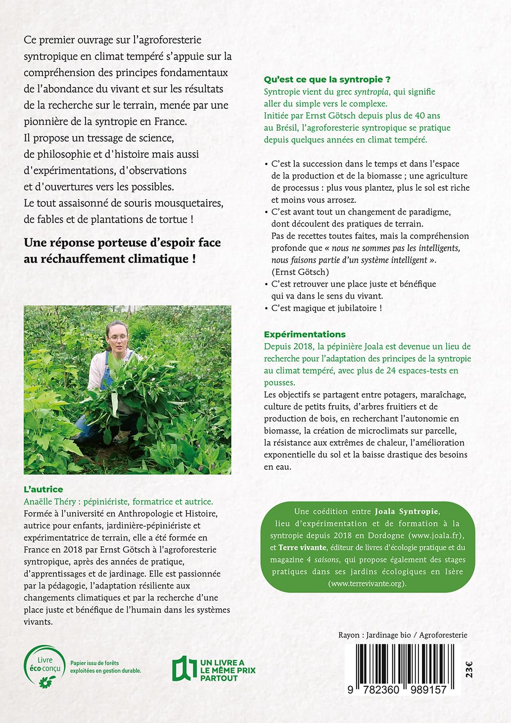 Bienvenue en syntropie: Un jardin d'abondance, des principes au terrain