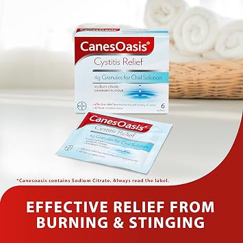 Canesoasis Cystitis Relief, Pack of 6