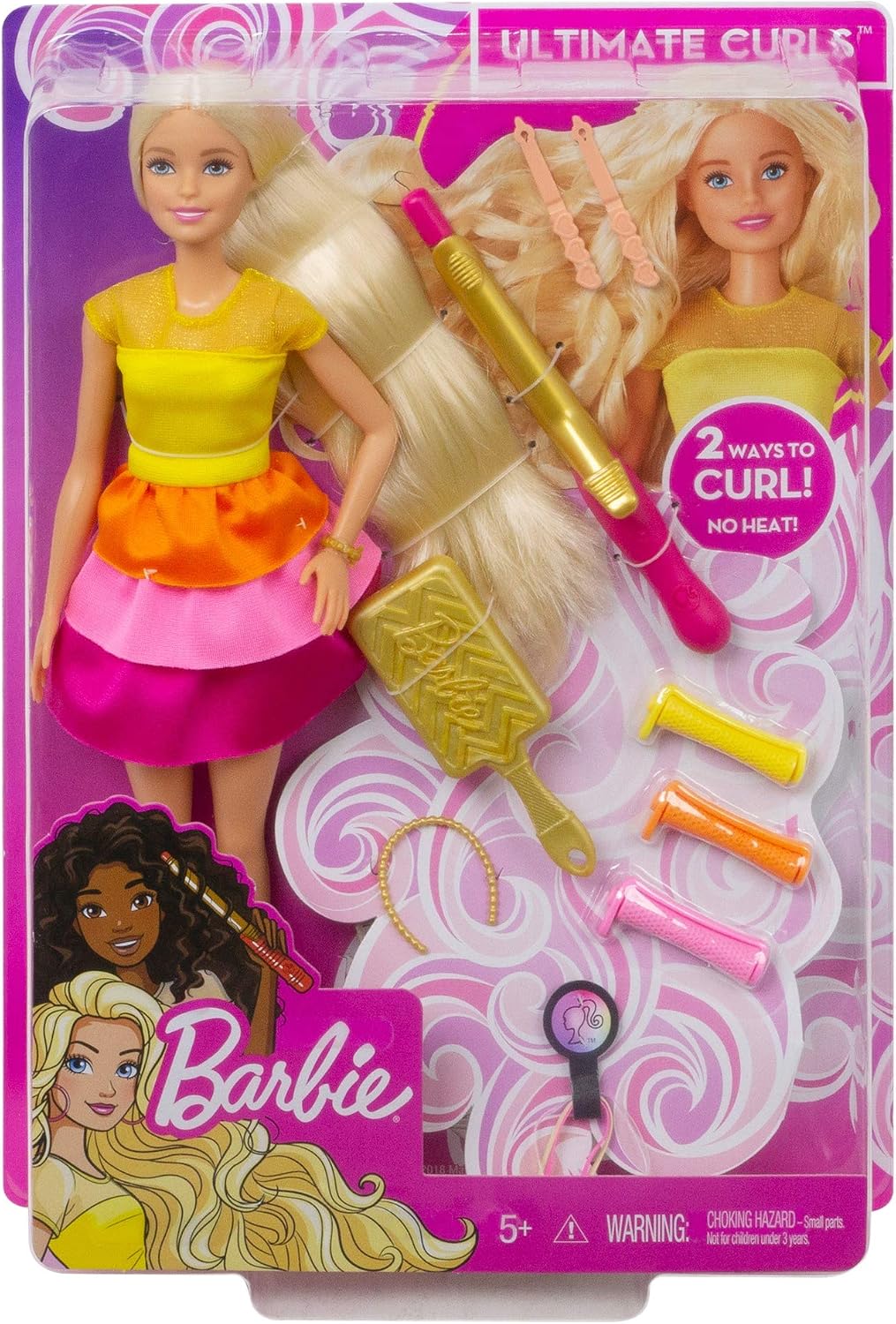 Barbie Ultimate Curls Doll and Playset