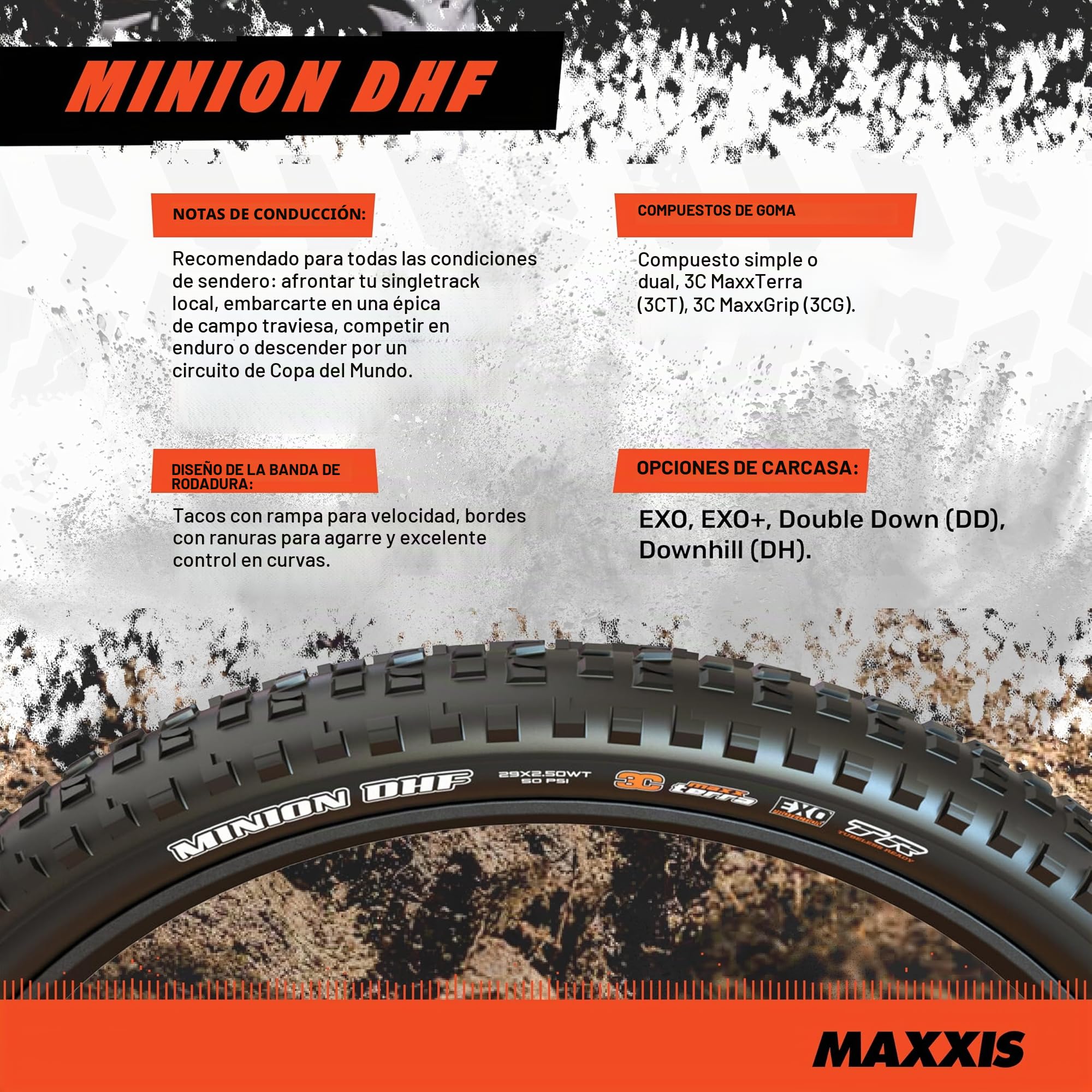 Maxxis - Cubierta Minion DHF