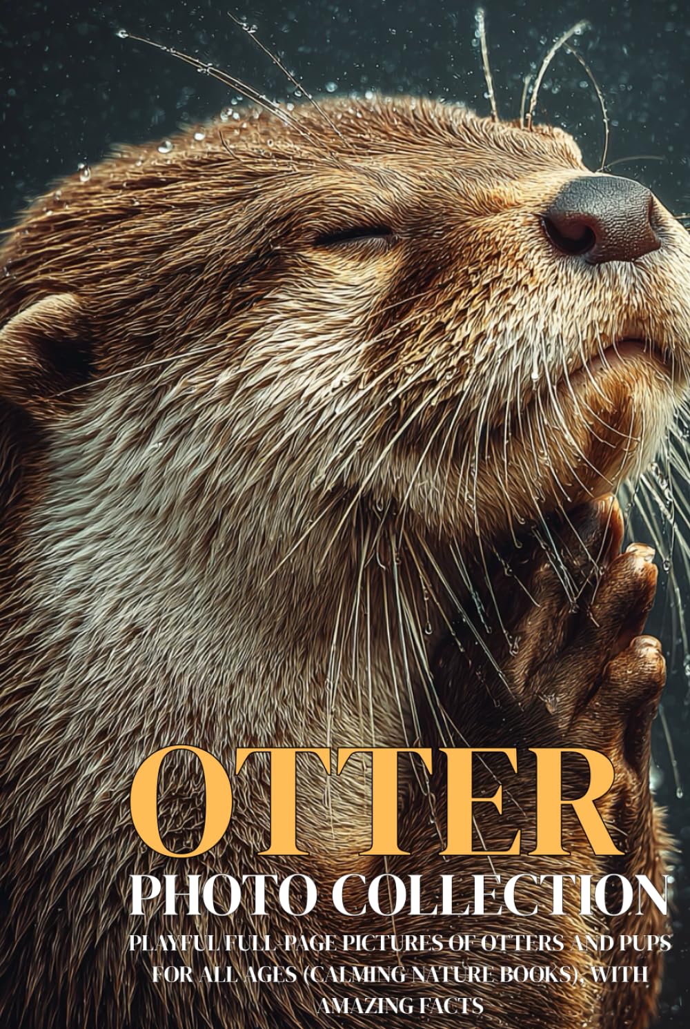 Otter Photo Collection: Playful Full-Page Pictures of Otters and Pups for All Ages (Calming Nature Books), with Amazing Facts