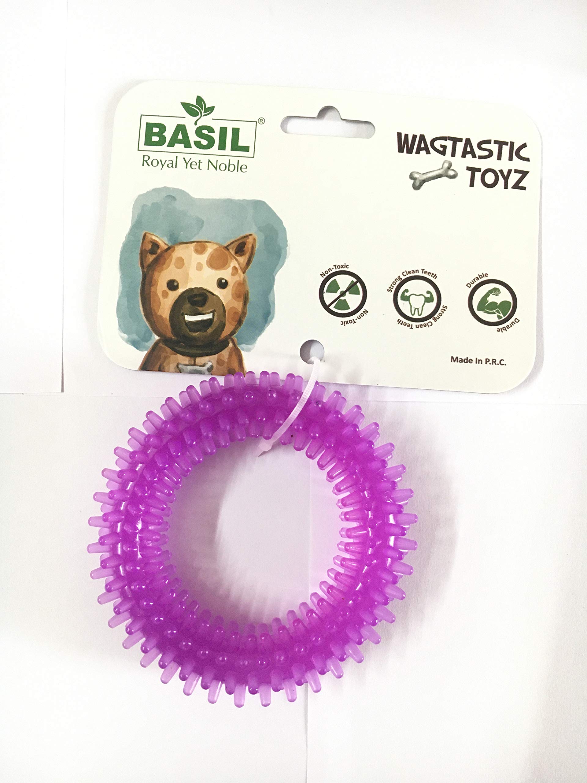 House of Gifts Rubber Dental Puppy Teething Spike Ring Chew Toy, 6 inches, Colour May Vary with 1 pcs Dog Key Chain Free (B08GG4TK7R) Amazon Price History, Amazon Price Tracker