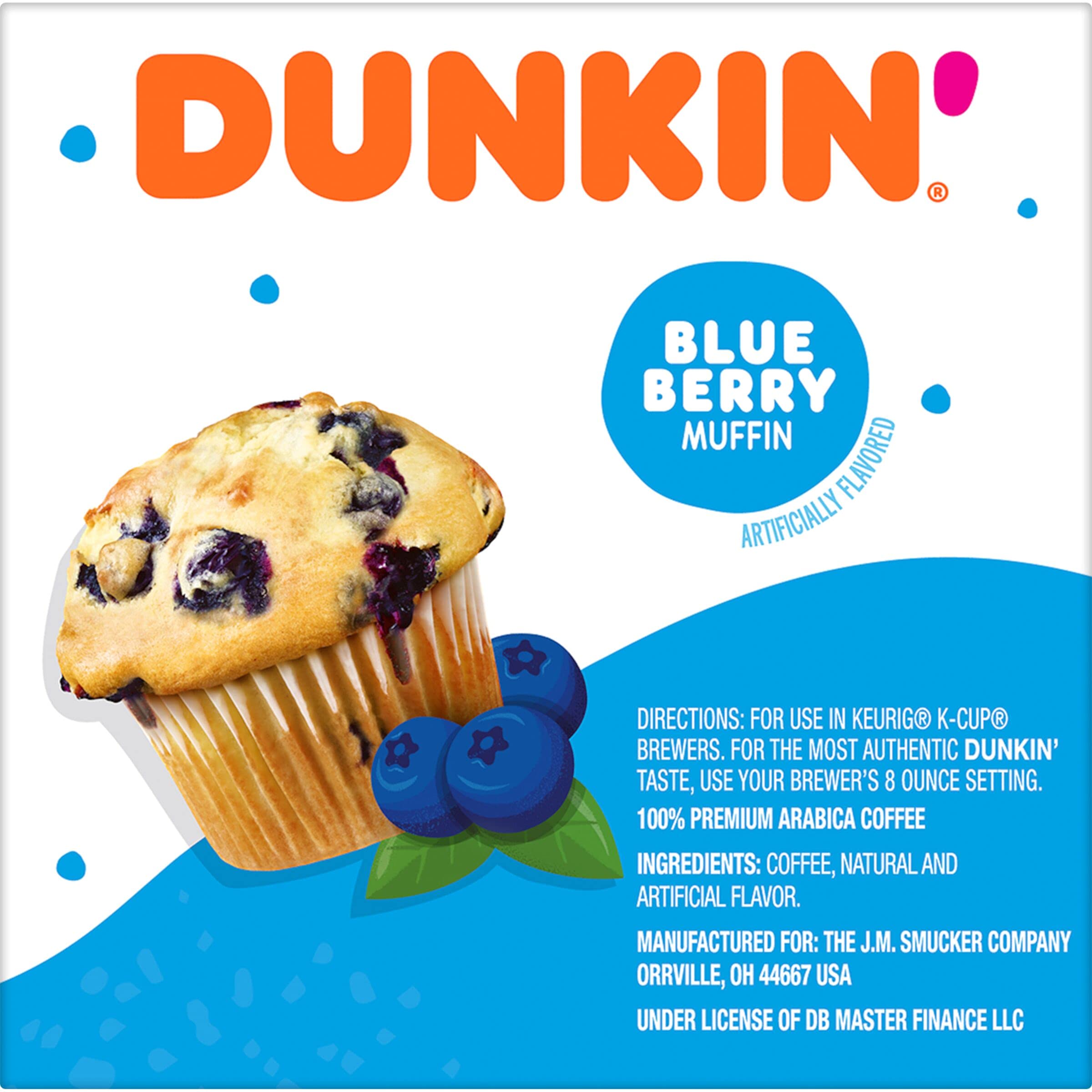 Dunkin' Blueberry Muffin Flavored 