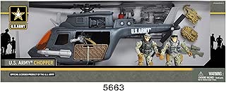 United States Army Chopper Playset with 2 Soldiers - coolthings.us