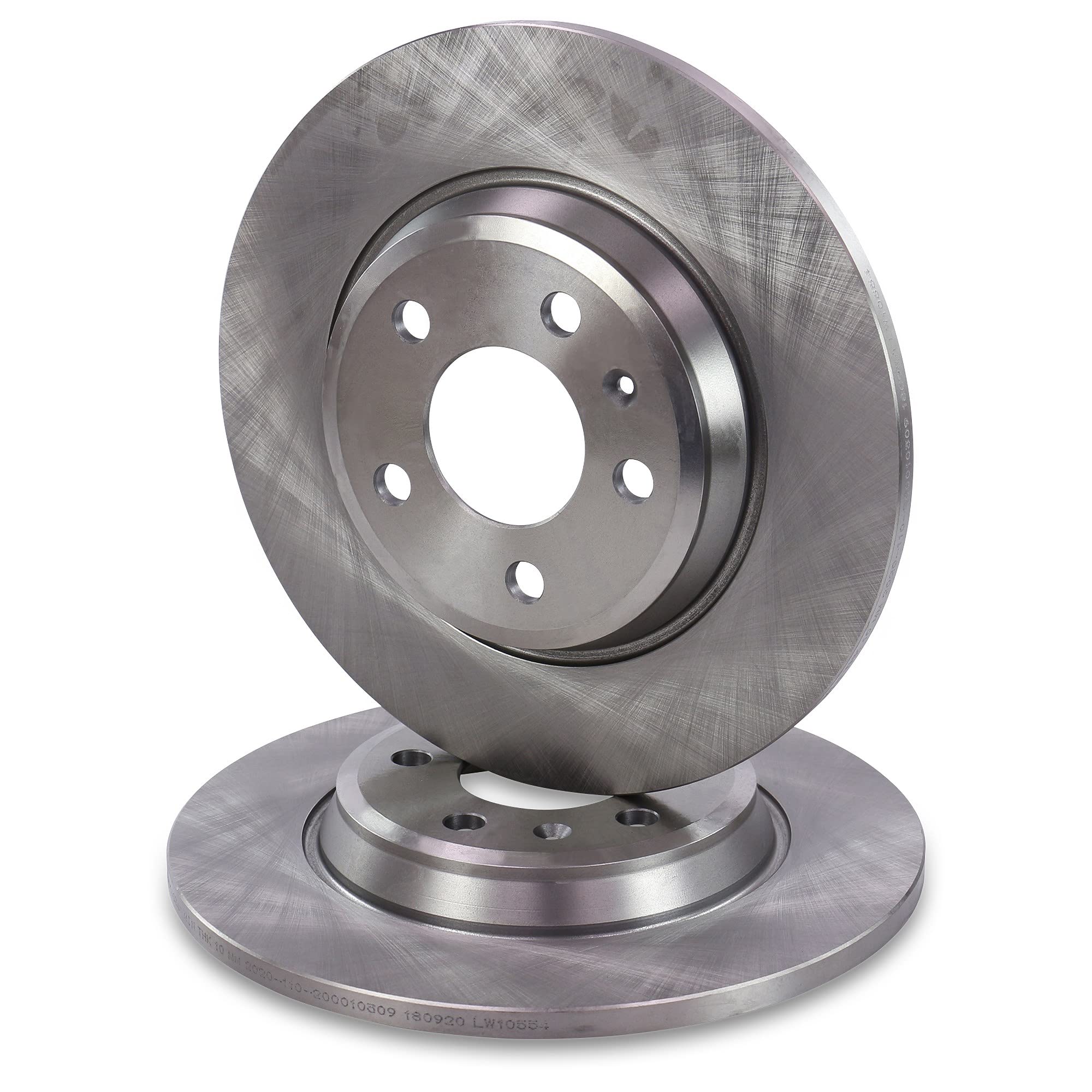 ATEC Germany Bremsenset Hinterachse inkl. Bremsscheiben Ø 300 mm Voll + Bremsbeläge Hinten Kompatibel mit A udi A4 B8 (8KH) (8K2) (8K5), A5 (8T3), A5 Cabriolet (8F7), A5 Sportback (8TA), Q5 (8RB)
