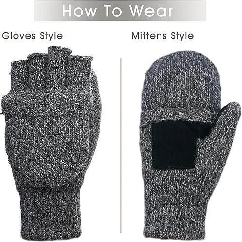 Miniatura 2 de Metog Suede Thinsulate Thermal Insulation Mittens