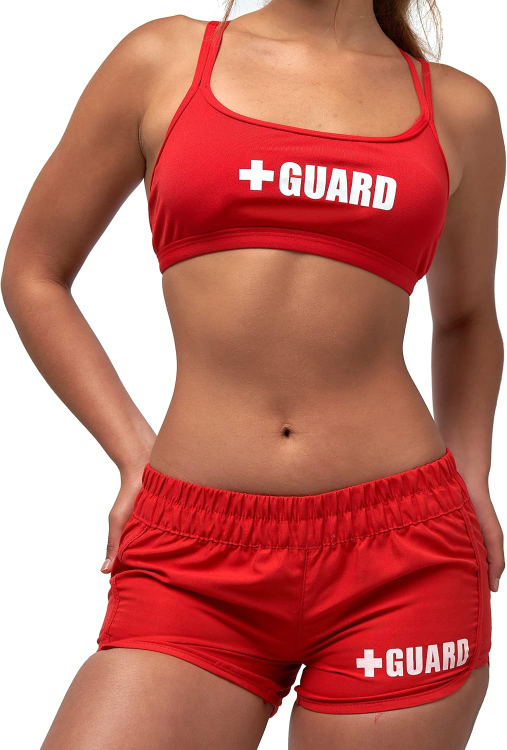 Guard Double Cross Bikini Top