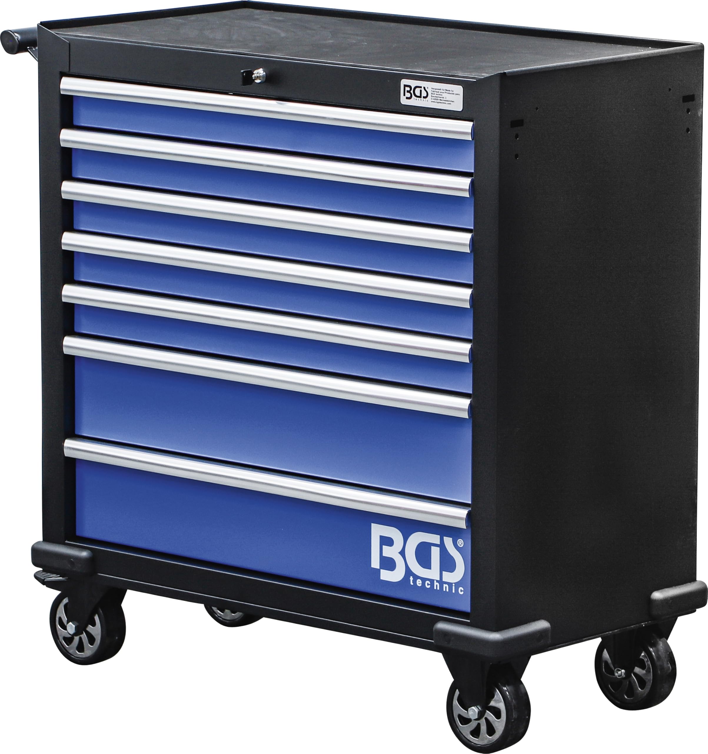 BGS 4205 | Servante d’atelier XL | 7 tiroirs | vide
