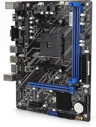 Miniatura 5 de Placa base AMD A320 M-ATX para juegos, compatible con AMD AM4 Socket a Series APU y AMD Ryzen CPU ATX (4 puertos SATAIII, puerto M.2, ranura para