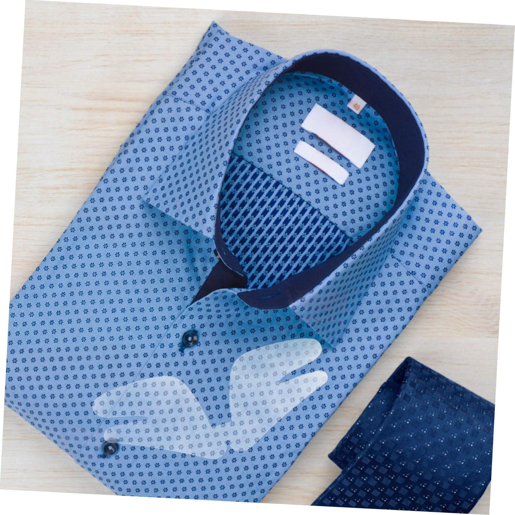 FOMIYES Lápiz De Cuello Imanes De Sujeción Del Collar Refuerzo Corsé Tela Camisa De Hombre Se Queda Camisa Se Queda Para Los Hombres De La El Plastico