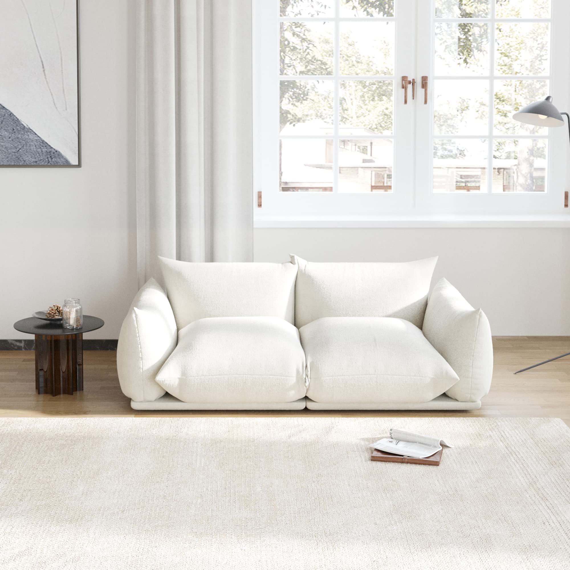 テーブル・チェア・ハンモック what we want extensiontable 1/f space Amazon.com: BOKIFOL Modular Sectional Sofa,77.16inch