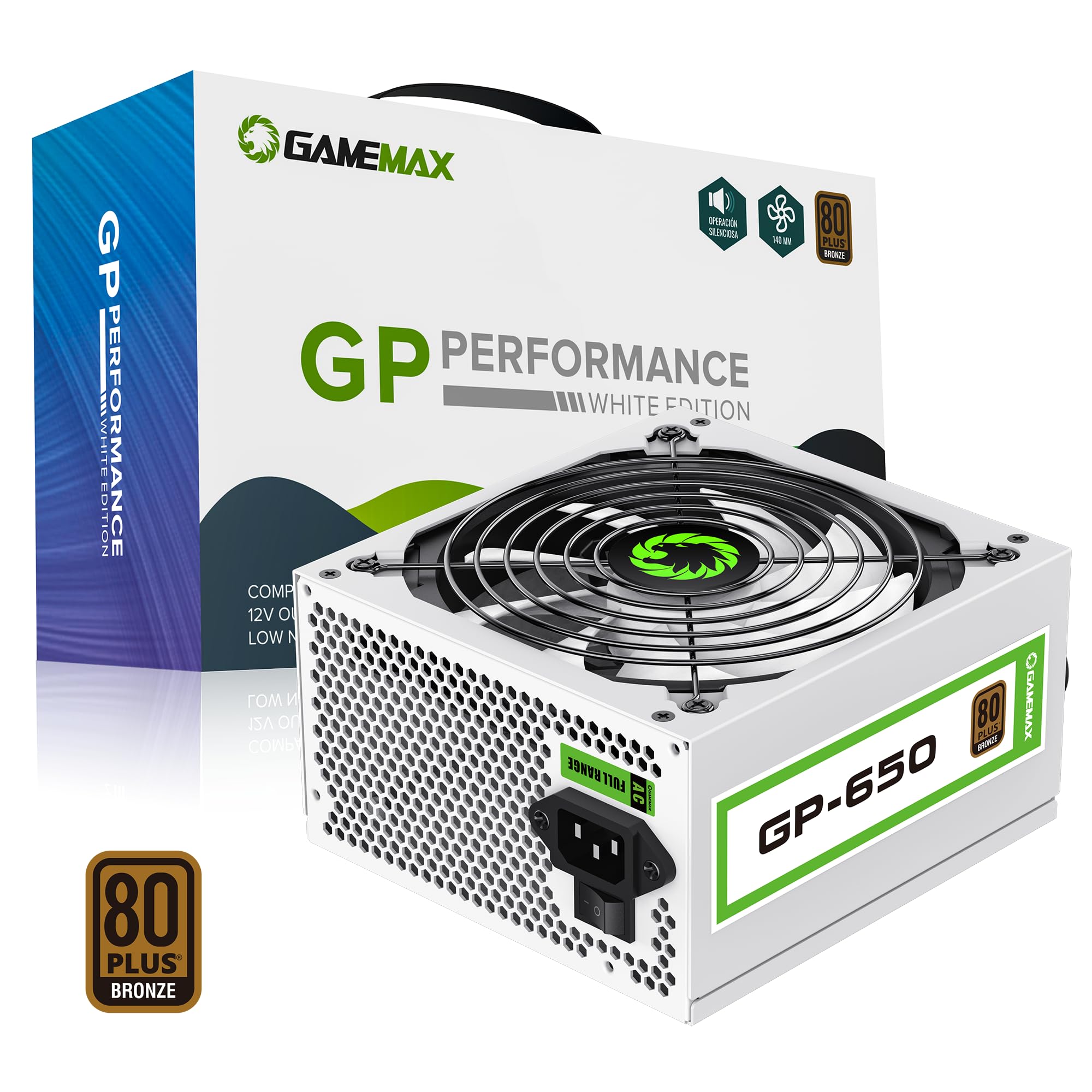 Amazon.com: GAMEMAX GP Series Power Supply, Non-Modular, 80 Plus