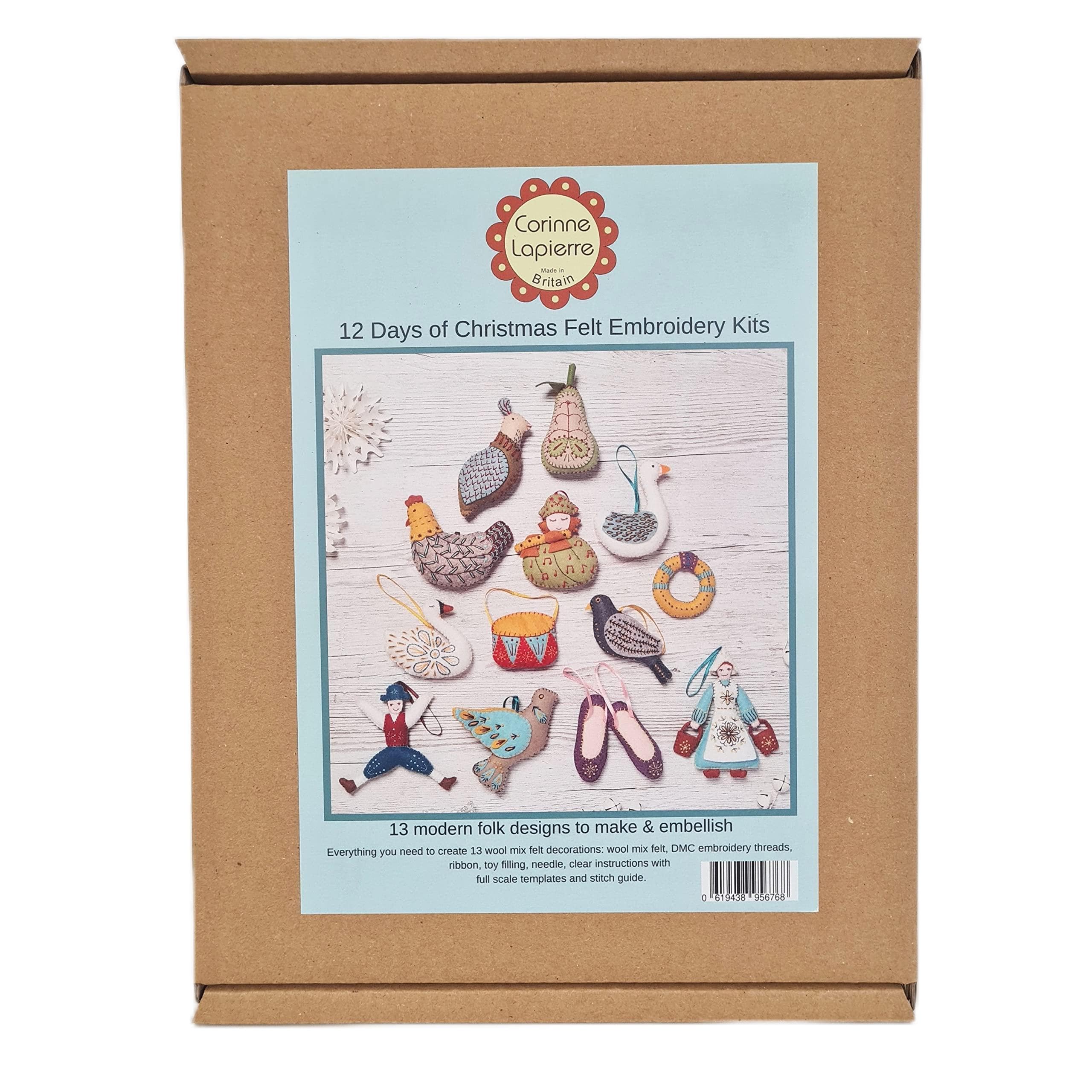 Corinne Lapierre12 Days of Christmas The Whole Set Kit
