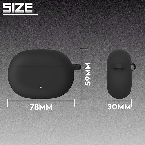 Miniatura 6 de Seltureone - Funda de silicona para Beats Studio Buds, reforzada, antiarañazos, resistente a los golpes, funda protectora para Beats Studio Buds,