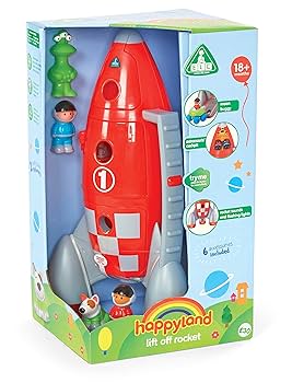 Happyland Lift Off Rocket - with Lights & Sounds - Control